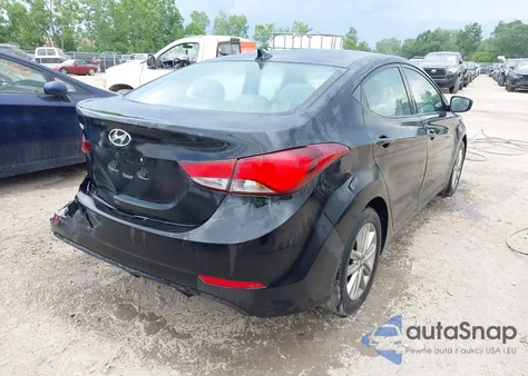 2014 Hyundai Elantra Se z USA, uszkodzony, nr VIN 5NPDH4AEXEH488458